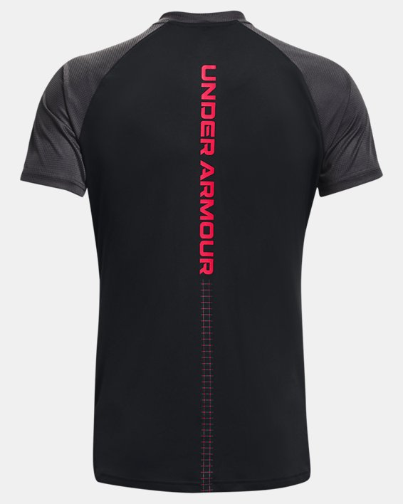 Men's UA Accelerate T-Shirt, Black, pdpMainDesktop image number 7